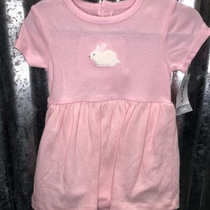 Carter’s Bunny Easter Dress 12 month new